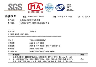 ROSH十項(xiàng)檢測(cè)報(bào)告